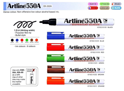 Artline Whiteboard Marker EK-550A