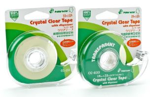 Polar Bear Crystal Clear Tape CC-233 & CC-833r