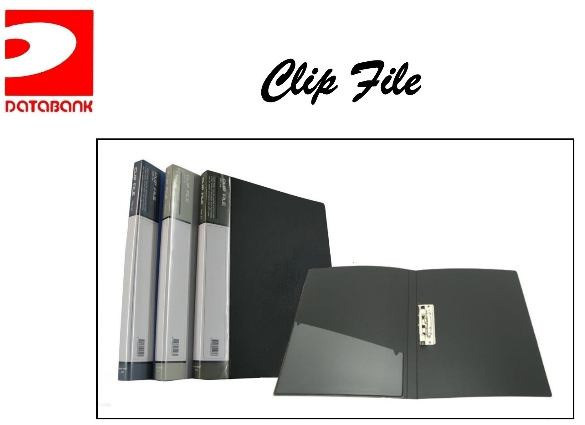 Data Bank Plastic Report Cover, A4, Lever Clip – Samima