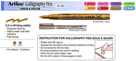 Artline Calligraphy Pen EK-993