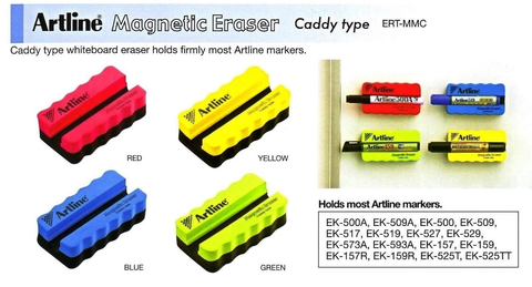 Artline Caddy Magnetic Whitboard Duster ERT-MMC