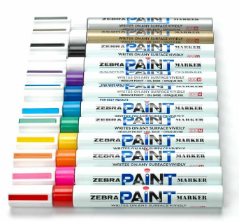 Zebra Paint Marker