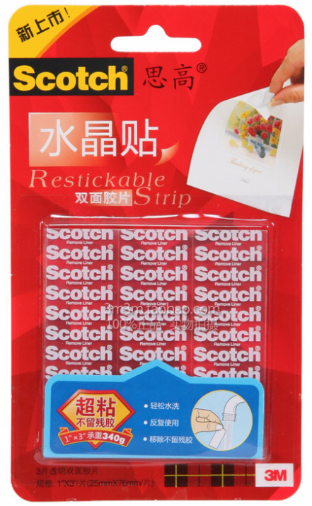 3M Scotch Restickable Strips R101 – Samima