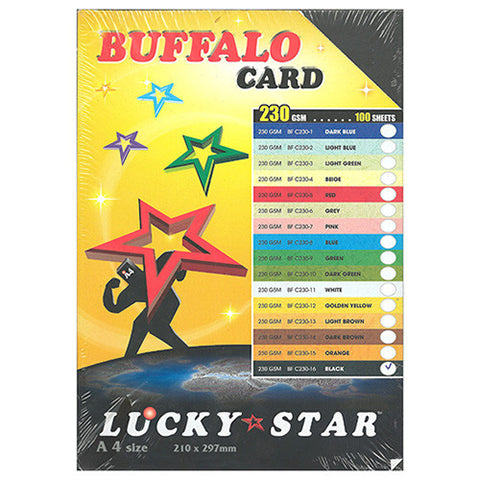 Lucky Star Buffalo Card 230gsm
