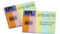 EPL Notes Memo Pad 6/10" x 2"